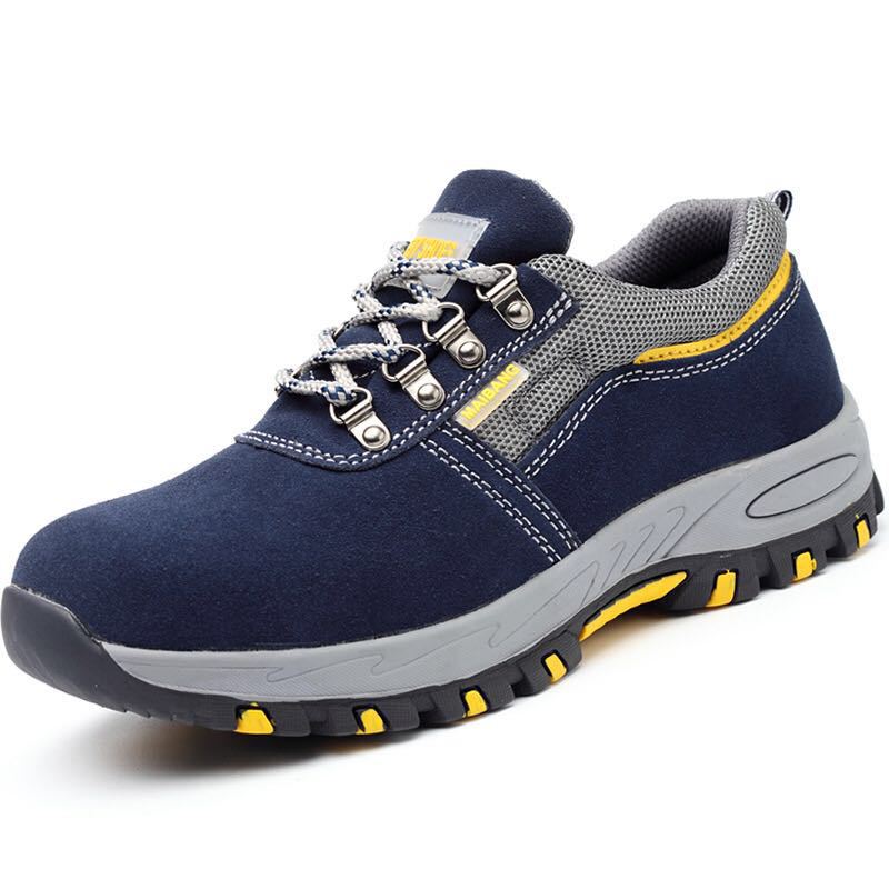 Four Seasons Labor Protection Shoes Comfortable Work Protective Shoes Low-top Safety Shoes