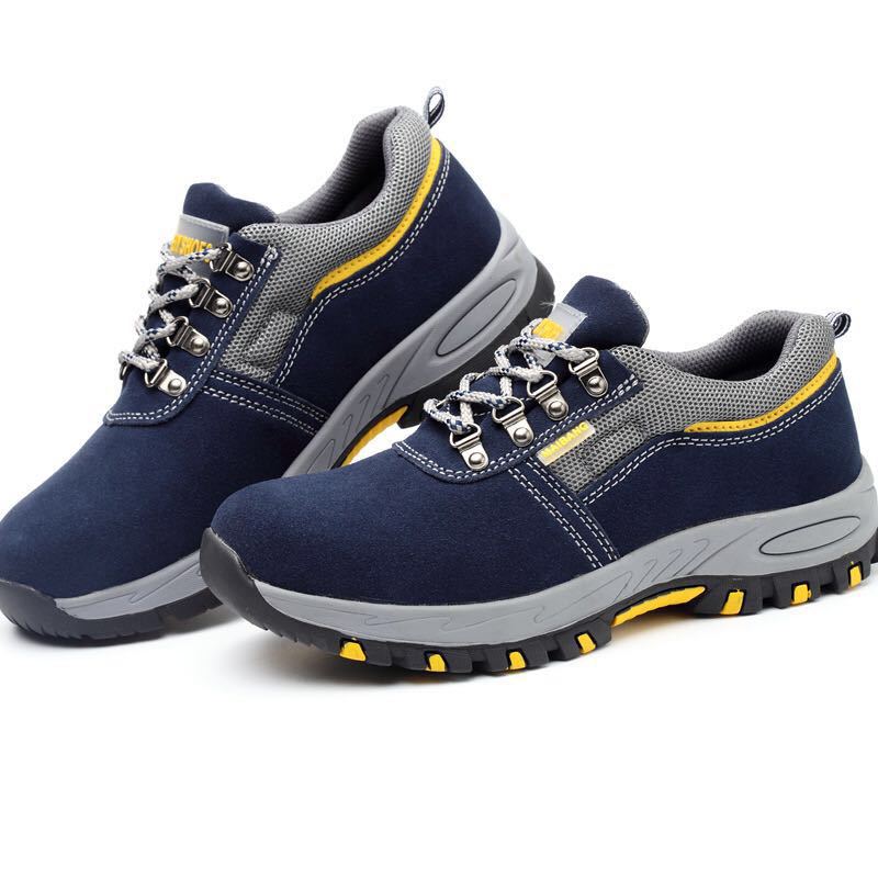 Four Seasons Labor Protection Shoes Comfortable Work Protective Shoes Low-top Safety Shoes