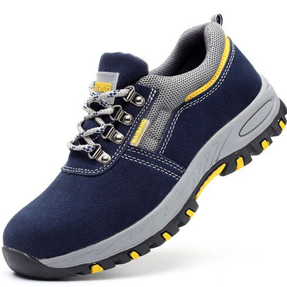 Four Seasons Labor Protection Shoes Comfortable Work Protective Shoes Low-top Safety Shoes