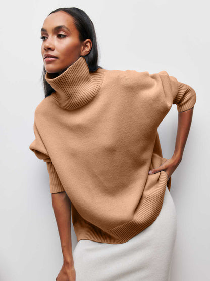 Loose Half-turtleneck Autumn And Winter Sweater