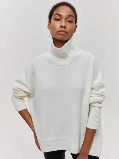 Loose Half-turtleneck Autumn And Winter Sweater