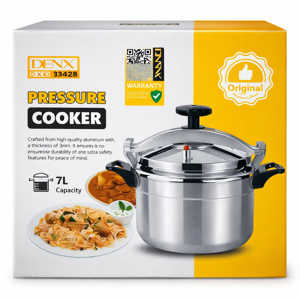 DENX Pressure Cooker – 7L Capacity - Image 2